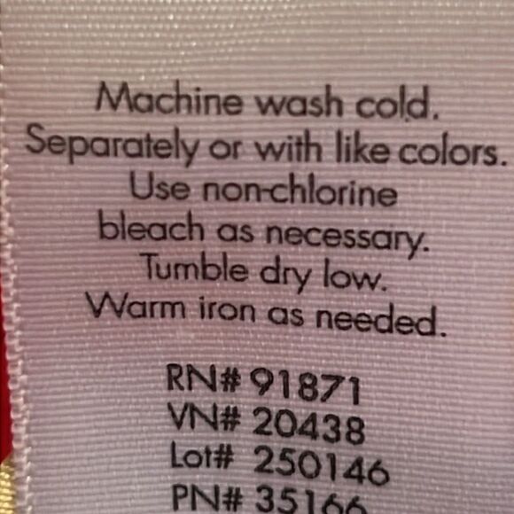 Norm Thompson red tank top - Picture 6 of 6